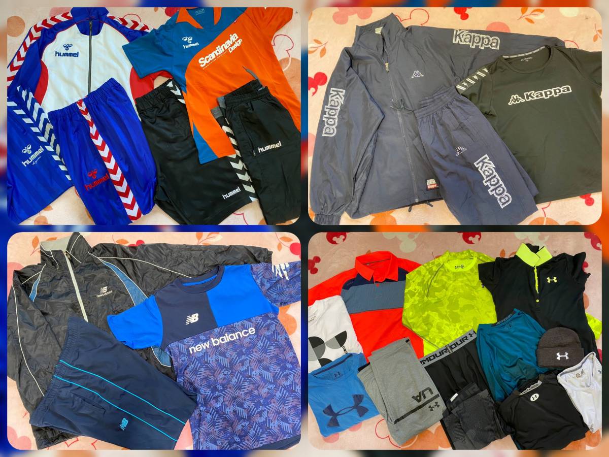 大得価，大人気 SP01 スポーツ 男性 hummel UNDER ARMOUR kappa 他 80点 まとめ売り 業販 卸 大量 洋服 仕入れ(男性用)｜売買されたオークション情報、yahooの商品情報をアーカイブ公開 - オークファン その他