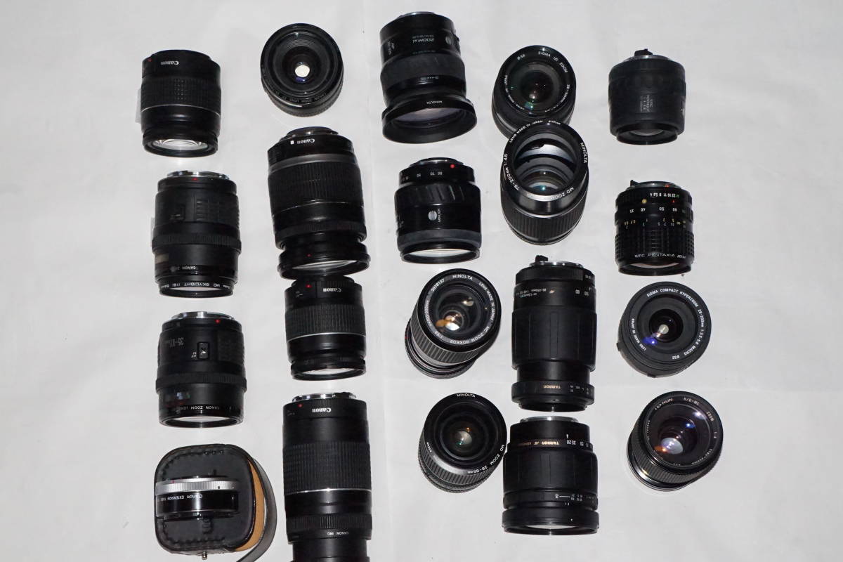 EF-S 18-200mm IS 5-5 0 LENS Canon 訳あり・ジャンク品Canon F3