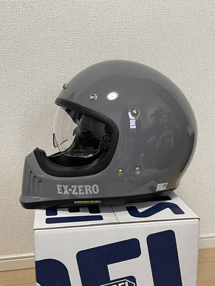 SHOEI EX-ZERO スモーク XL マットブラック | ⁄ M FULL-FACE バイク用
