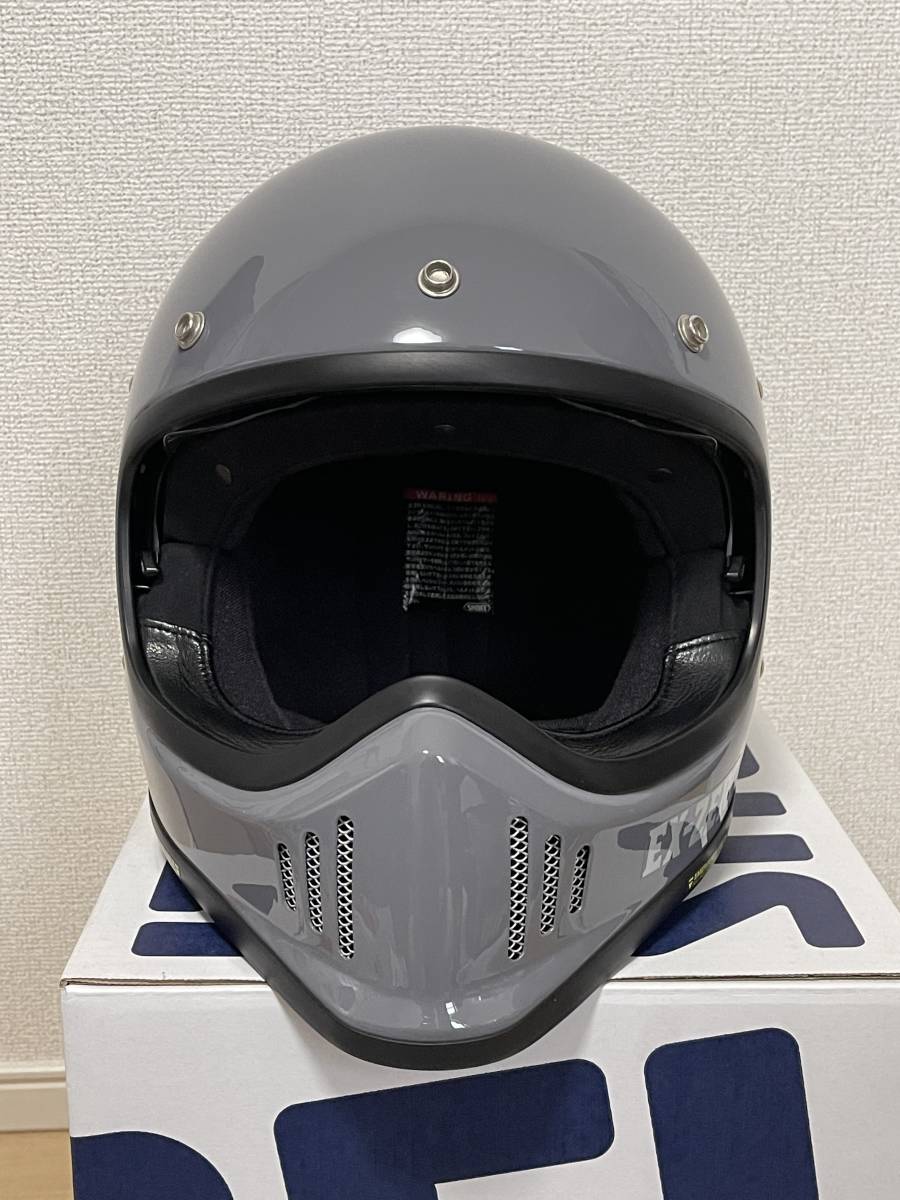 SHOEI EX-ZERO スモーク XL マットブラック | ⁄ M FULL-FACE バイク用