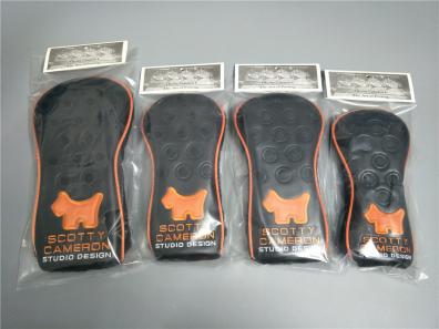  スコッティキャメロン ウッド用カバー 1W 3W 5W UT 4点セット 黒&times; オレンジDOG(タイトリスト)｜売買されたオークション情報、yahooの商品情報をアーカイブ公開 - オークファン ヘッドカバー