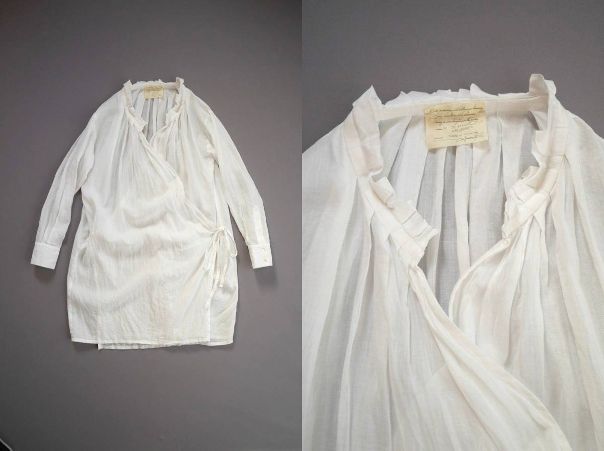 全国無料，限定SALE C&rsquo;est pas Grave セパグラーヴ リネンカシュクールブラウス SIZE38(その他)｜売買されたオークション情報、yahooの商品情報をアーカイブ公開 - オークファン 女性用