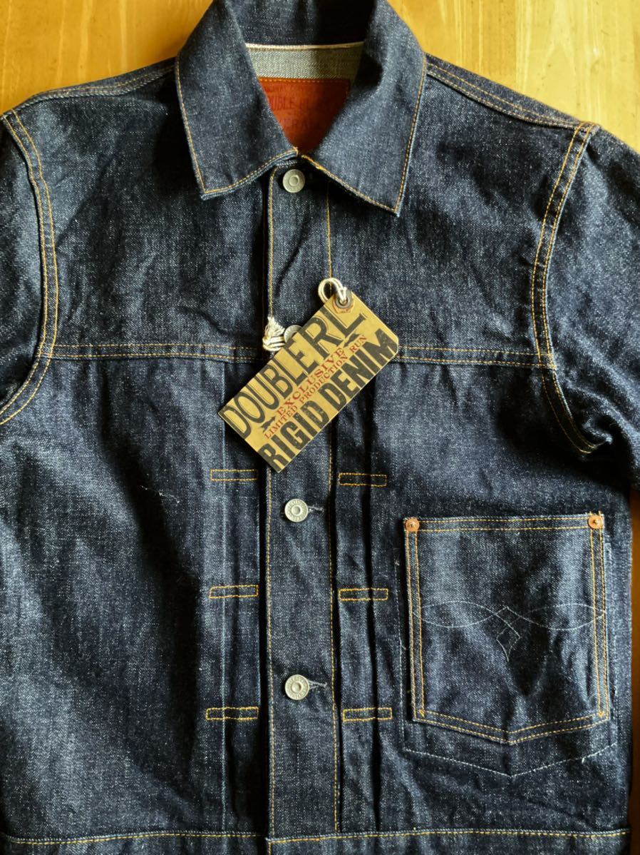 RRL 1927 1st リジッドデニムジャケット S 天然インディゴ 未洗い着用