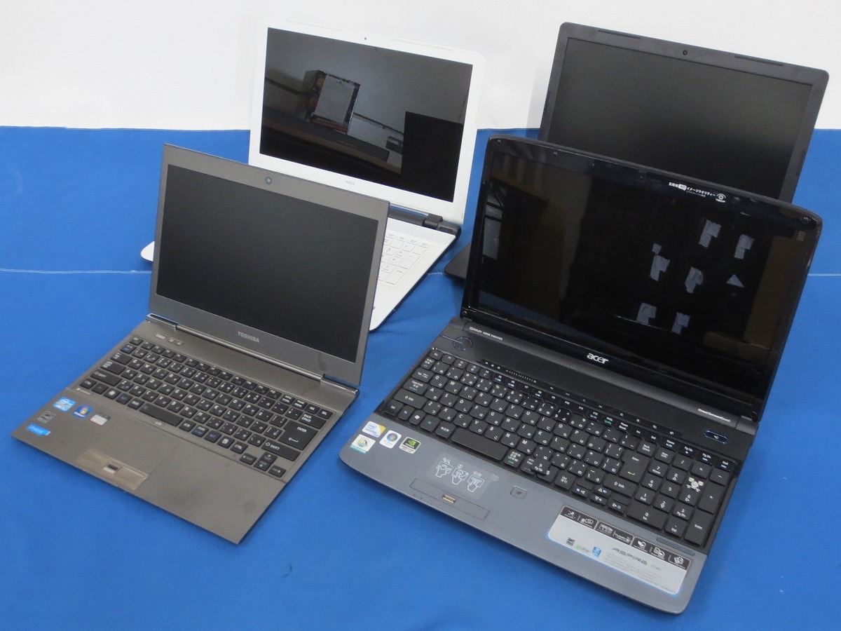 アウトレット 大阪 ノートPCまとめ売り≪2≫ 4台セット [dynabook