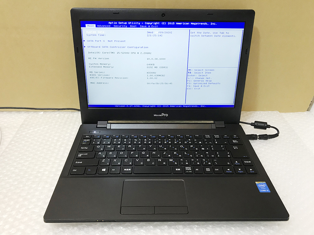 限定SALE，お買い得 ジャンク☆mouse computer W330AU MPro-NB330H
