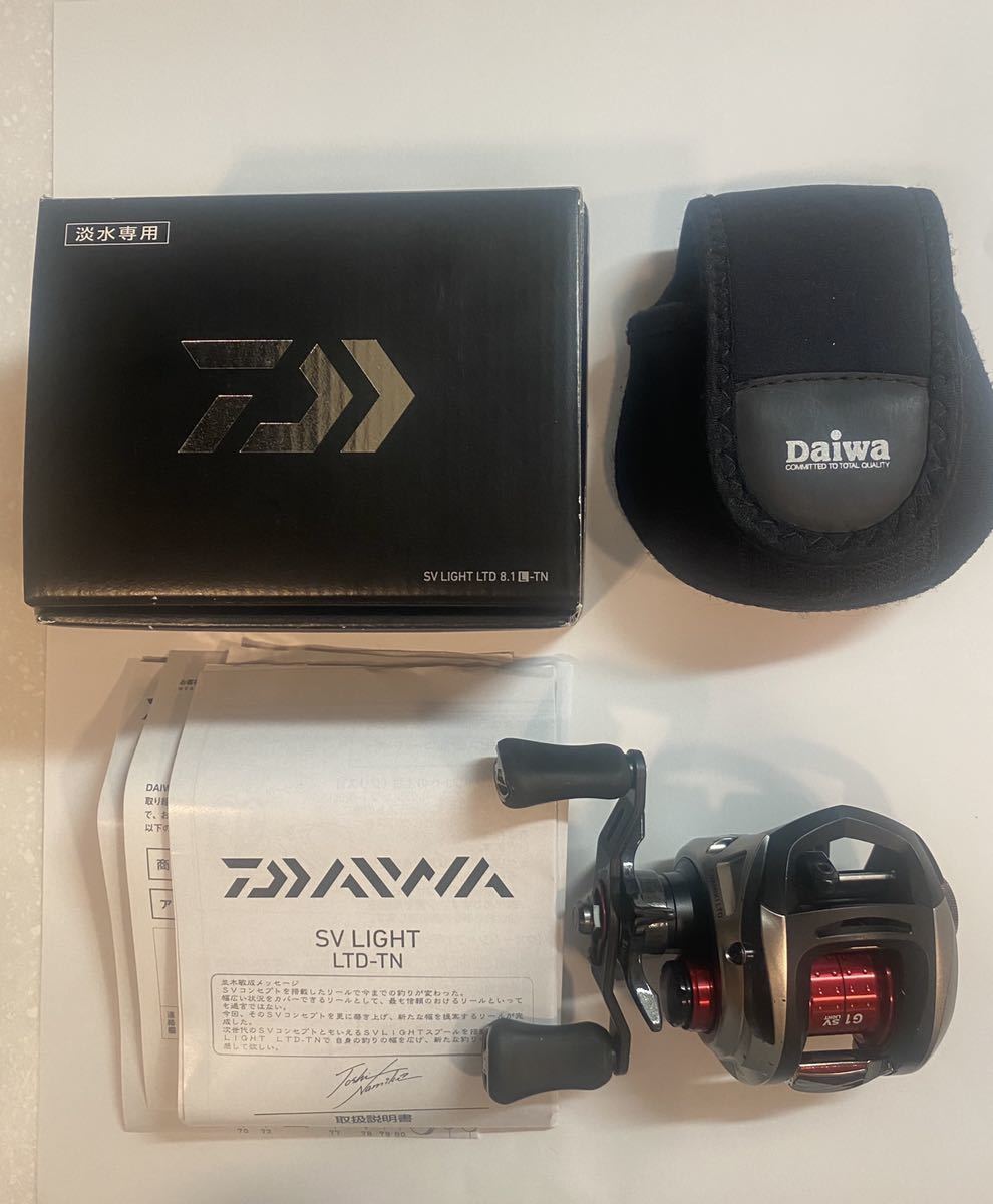 セール，新品 ダイワ SV ライト リミテッド 左ハンドル 8.1L-TN(ダイワ)｜売買されたオークション情報、yahooの商品情報をアーカイブ公開 - オークファン ダイワ