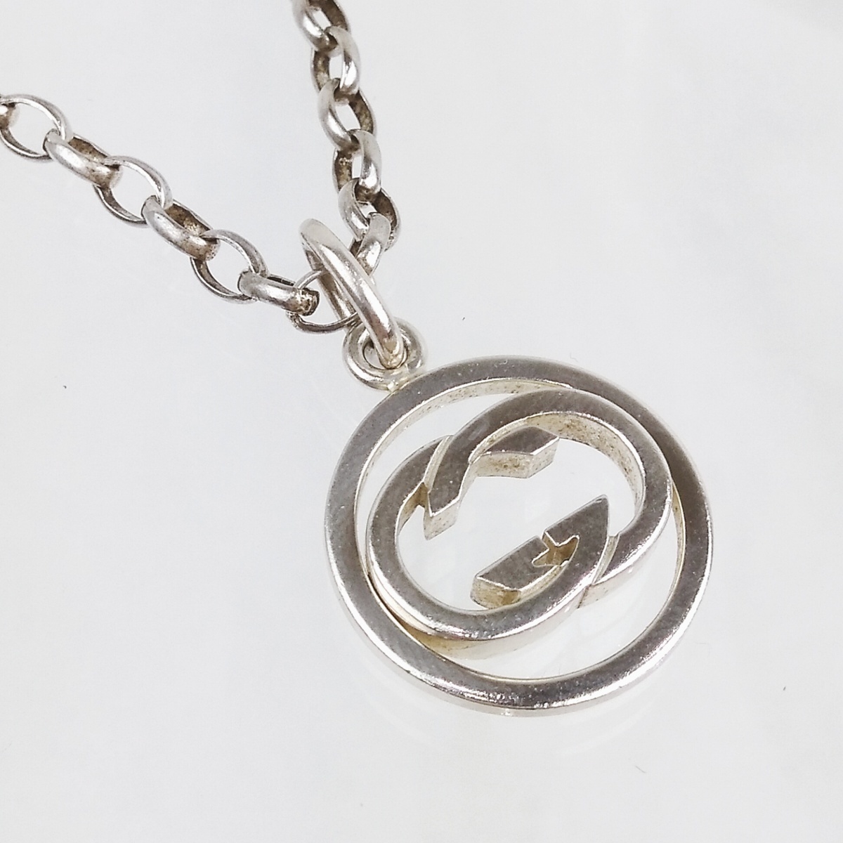 GUCCI ネックレス シルバー925 約56cm GGロゴ グッチ グッチ GUCCI