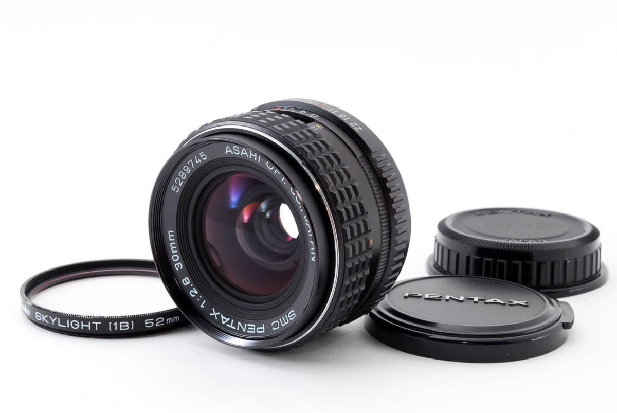 Pentax ME+希少レンズSMC Pentax 30 f2.8 完動極美品 ☆極上