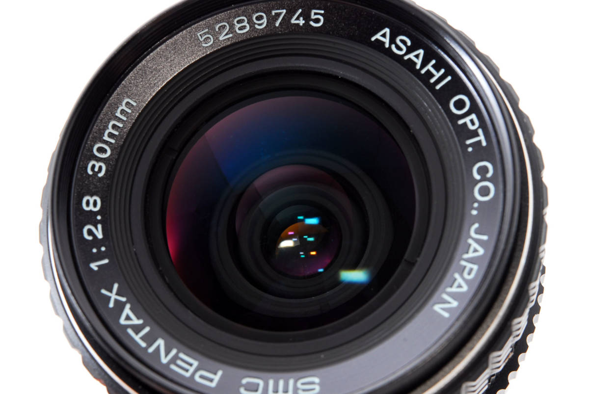 SMC PENTAX 30mm F2.8 単焦点レンズ ヘンな焦点距離シリーズ
