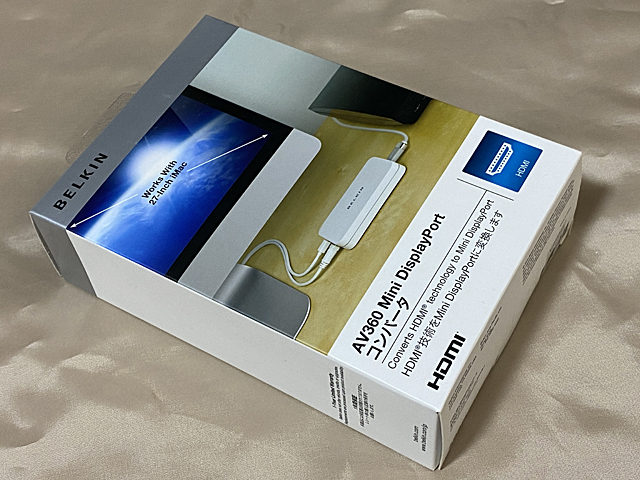 BELKIN AV360ミニディスプレイポートコンバーター [未使用品]