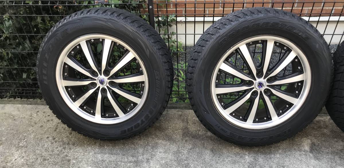 ブリザック 235⁄60R18 ブリヂストン BLIZZAK DM-V3 ホイールセットの 