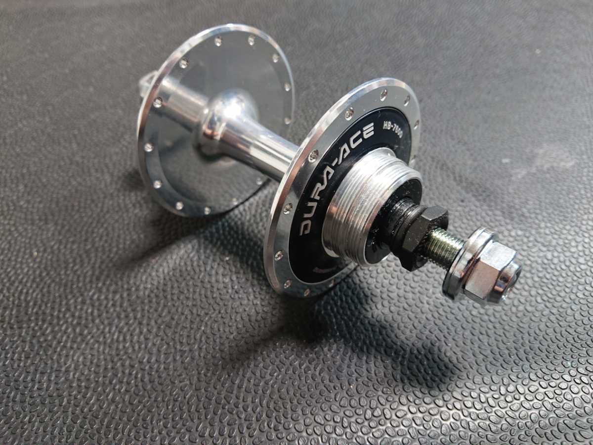 超激得，大人気 シマノ デュラエース リアハブ HB-7600 28H 120mm SHIMANO DURA-ACE トラック ピスト(ハブ)｜売買されたオークション情報、yahooの商品情報をアーカイブ公開 - オークファン ハブ
