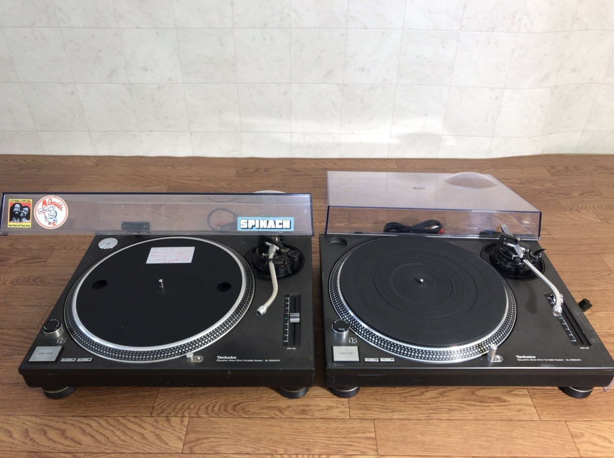 B085M026○Technics テクニクス SL-1200MK3 2台 ペア セット Technics