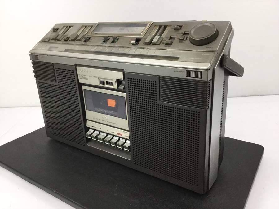 大阪購入 SONY CFS-686 ラジカセ◇ジャンク品