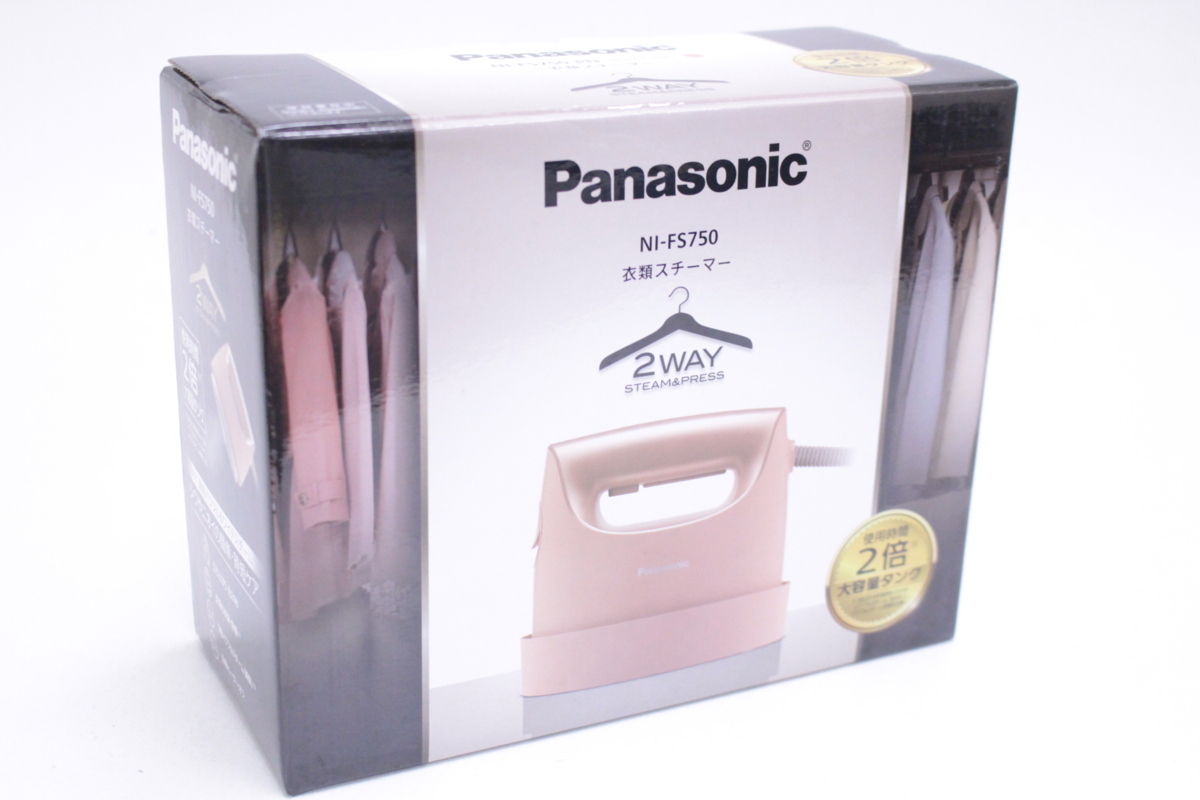 新品未使用】 Panasonic 衣類スチーマー NI-FS550 新生活に スチーマー 