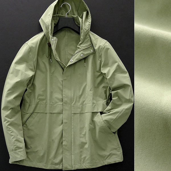 A V V Homme アーヴェヴェオム 高密度 ストレッチ マウンテンパーカー M カーキ J フード ブルゾン ジャケット メンズ Mサイズ 売買されたオークション情報 Yahooの商品情報をアーカイブ公開 オークファン Aucfan Com