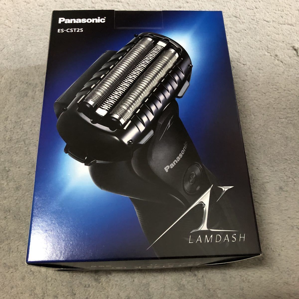 最新(2020年7月1日発売)新品 正規品 未開封 Panasonic パナソニック リニアシェーバー ラムダッシュ 3枚刃 WET&DRY 黒 ES-CST2S-K ESCST2SK_2