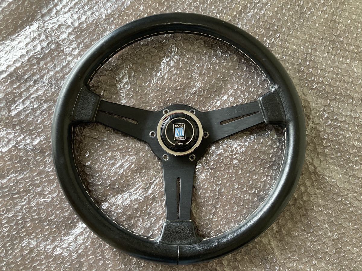 発送土日のみ) ナルディ NARDI クラシック 33φ レザーステアリング