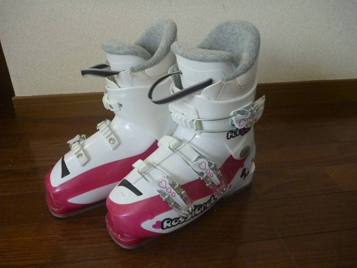 ROSSIGNOL ロシニョール　FUN GIRL J3 ファンガール　22.5cm　スキー　ブーツ_1
