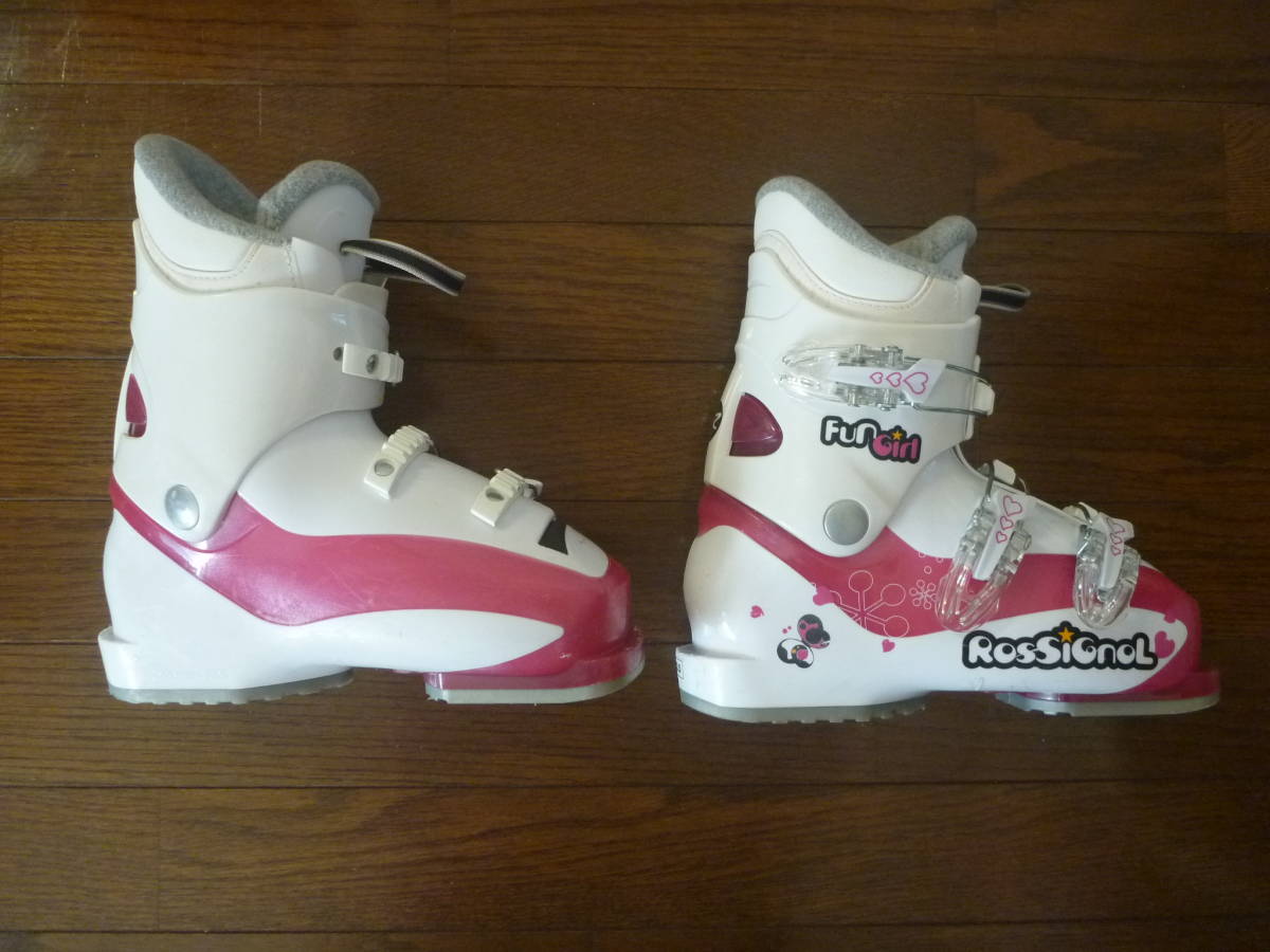 ROSSIGNOL ロシニョール　FUN GIRL J3 ファンガール　22.5cm　スキー　ブーツ_2