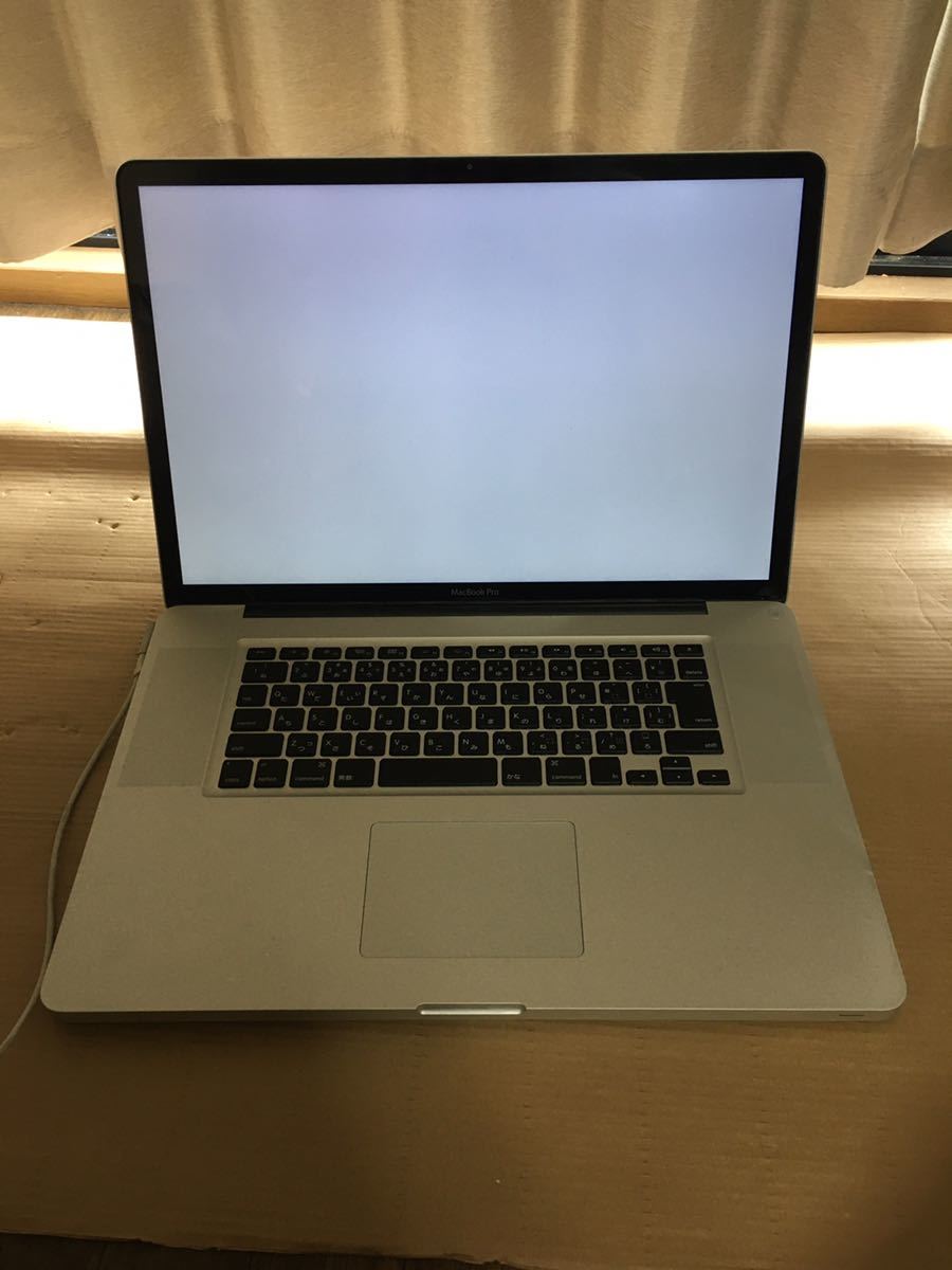 ★タイムセール★ 【ジャンク】MacBookPro 17インチ（A1297）本体 A1297 Pro Apple MacBook MacBookPro 17インチ 0 公式通販 ジャンク