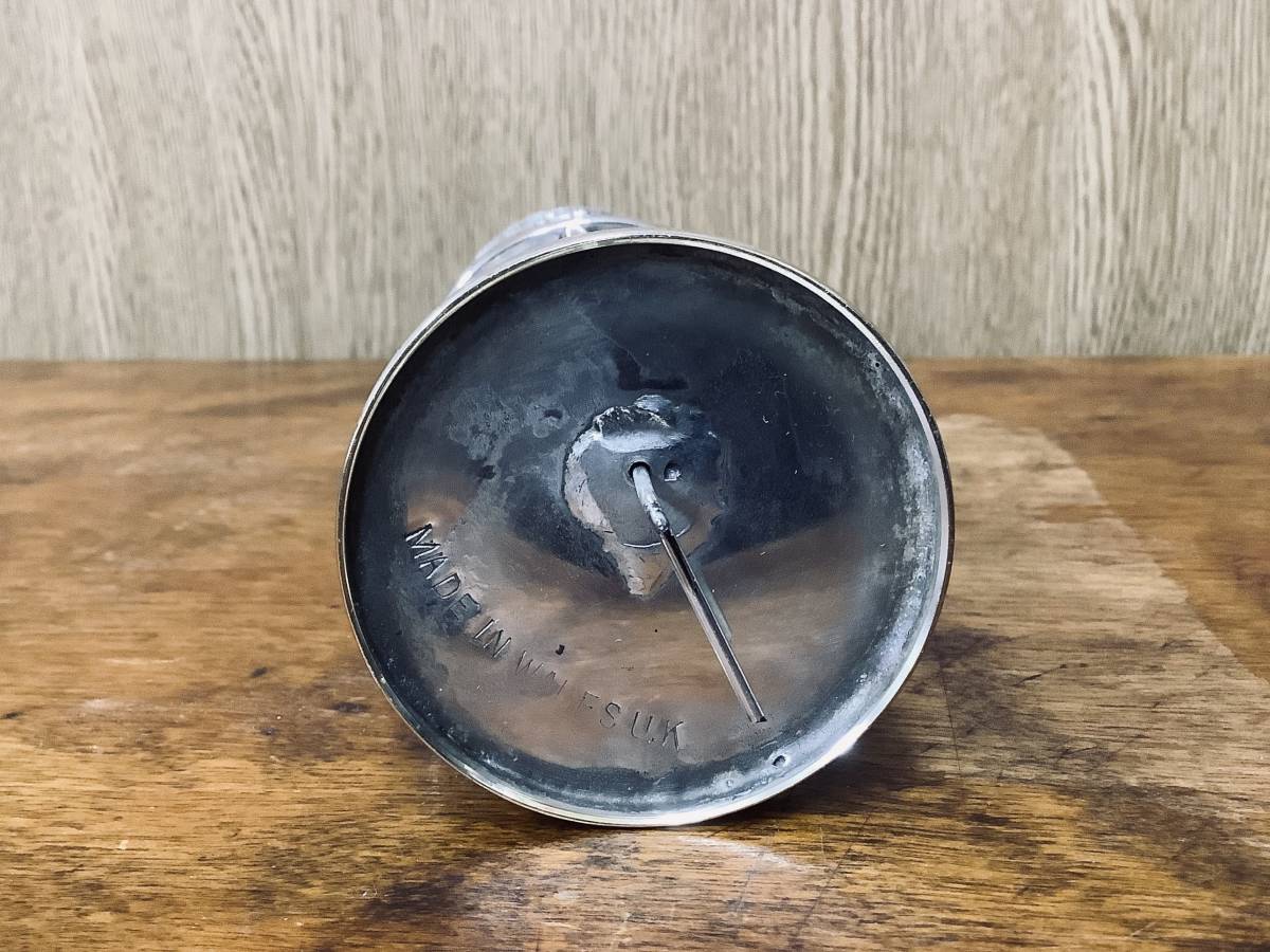 Vintage E.THOMAS & WILLIAMS Miners lamp mini chrome カンブリアン