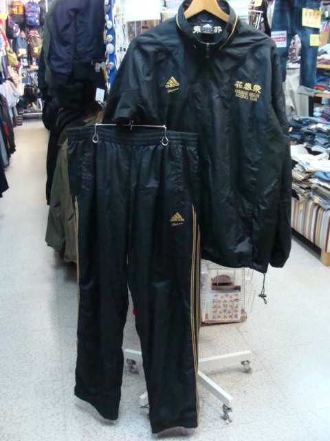 本物保証，高品質 花巻東高校 野球部 ウインドブレーカー上下 黒 XO adidas パンツ難あり(その他)｜売買されたオークション情報、yahooの商品情報をアーカイブ公開 - オークファン 大人用