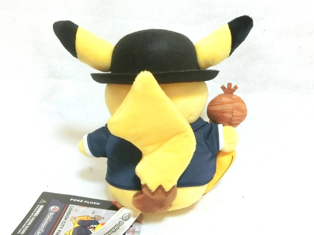 ☆ロンドン限定 ポケモンセンター Pokemon ピカチュウ ぬいぐるみ タグ