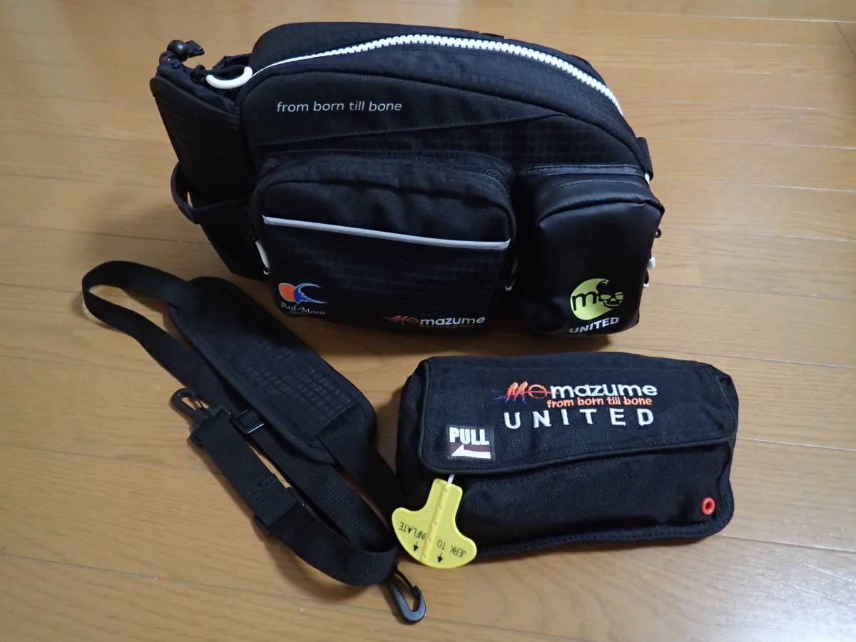 mazume レッドムーンウエストバッグⅢ インフレータブルライフ 