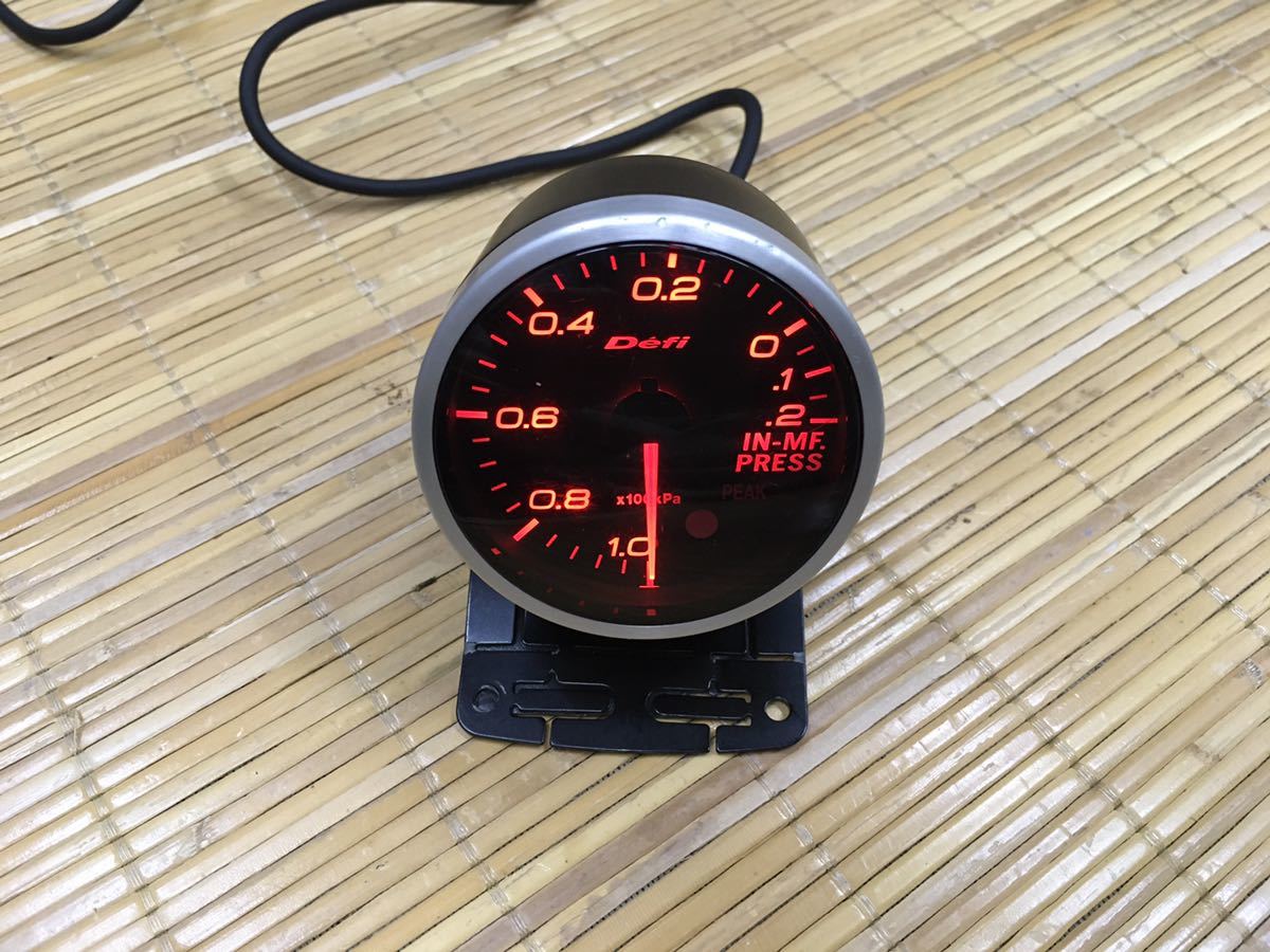 【SALE，HOT】 Defi デフィ リンクメーター BF インマニプレス バキューム計 アンバー センサー無し 品(追加メーター)｜売買されたオークション情報、yahooの商品情報をアーカイブ公開 - オークファン 追加メーター
