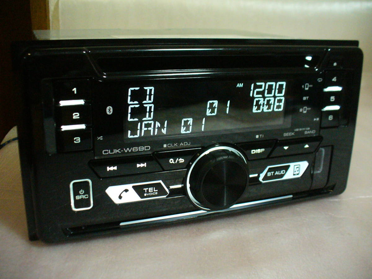 169 ダイハツ純正 KENWOOD CK-W70D 新車外し ダイハツ 純正 KENWOOD CK