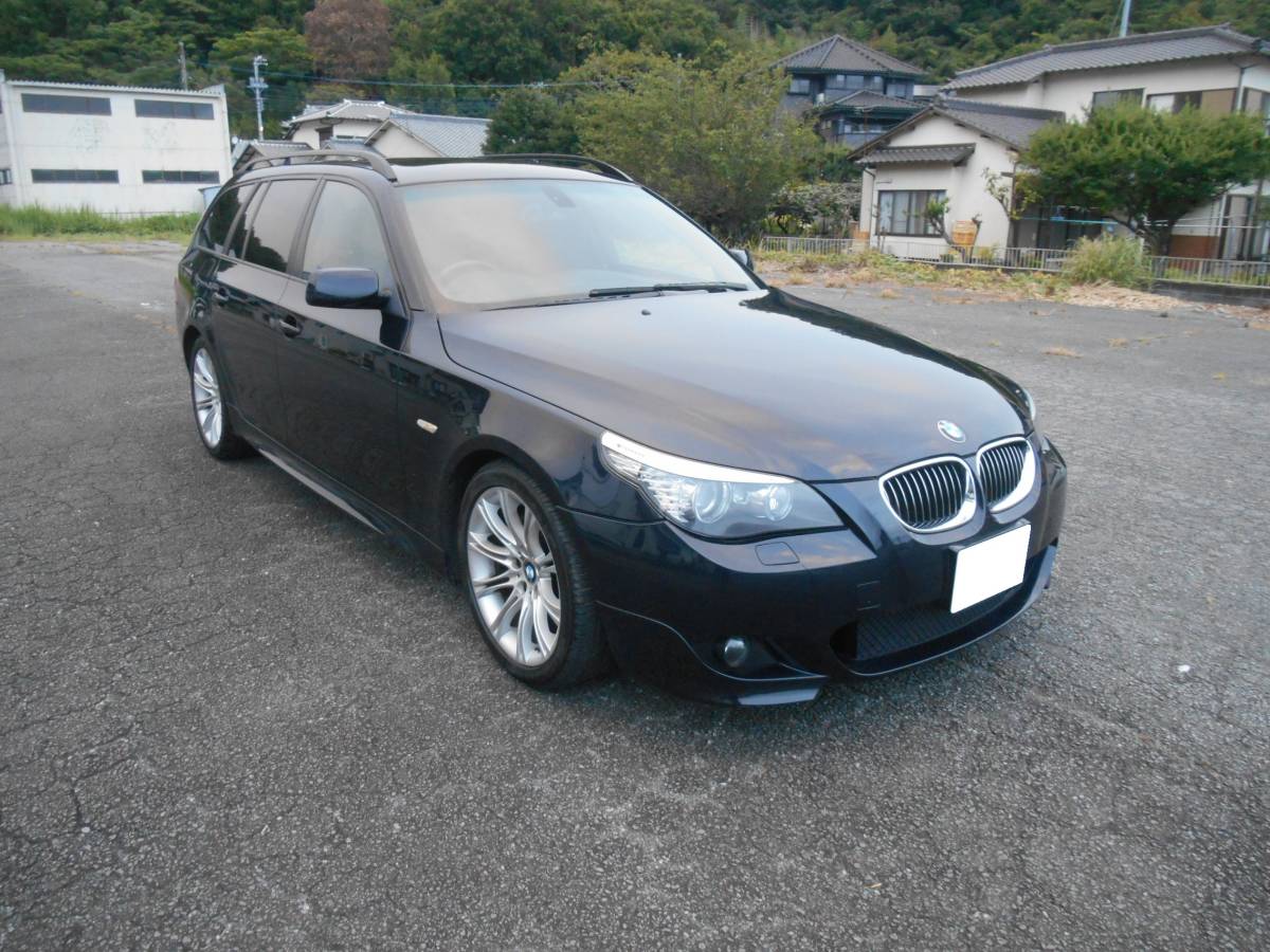 低価，お買い得 格安 BMW 530i ツーリング H19年 9.8万㌔ 黒革 サンルーフ 純正アルミホイール etc... 検10/27迄 乗って帰れます(5シリーズ ツーリング)｜売買されたオークション情報、yahooの商品情報をアーカイブ 5シリーズ ツーリング