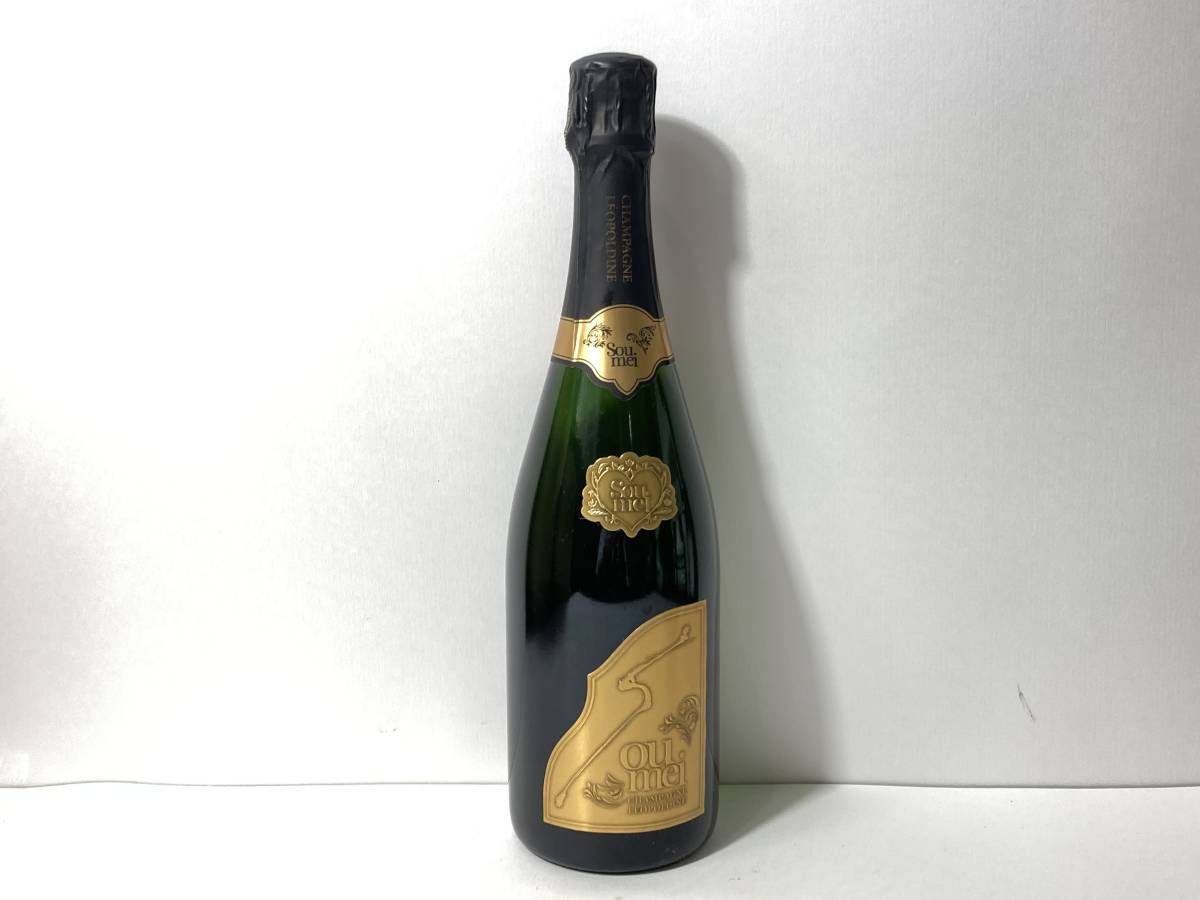 未開栓!!Soumei ソウメイ ブリュット（シャンパン）750ml 12.5%