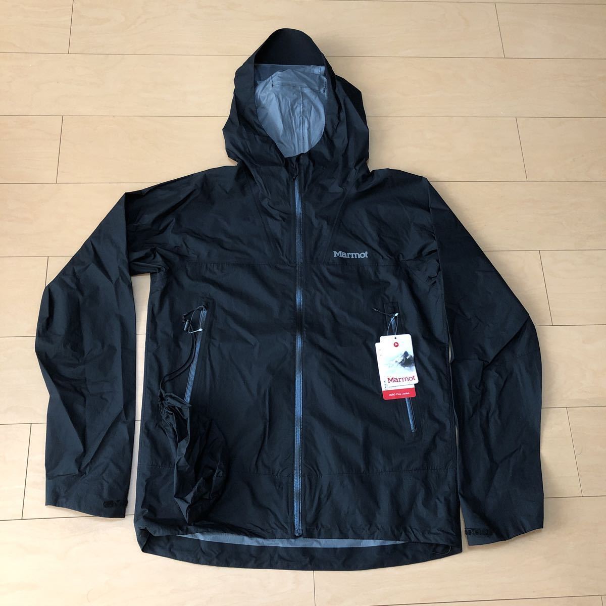 【2026，本物保証】 品 Marmot ZERO Flow Jacket マーモット ゼロフロージャケット TOMNJK01-BK アウトドア マウンテン パーカー L(男性用)｜売買されたオークション情報、yahooの商品情報をアーカイブ公開 - オークファン 男性用