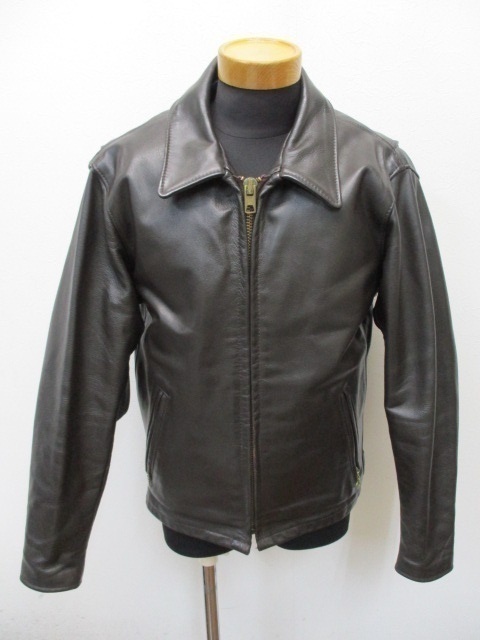 Schott 652H 馬革 ホースハイド シングルライダース 中古 サイズ 36 