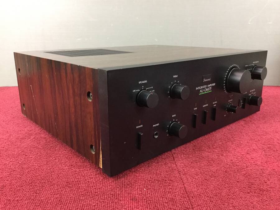 Sansui AU-D607F プリメインアンプ◇現状品