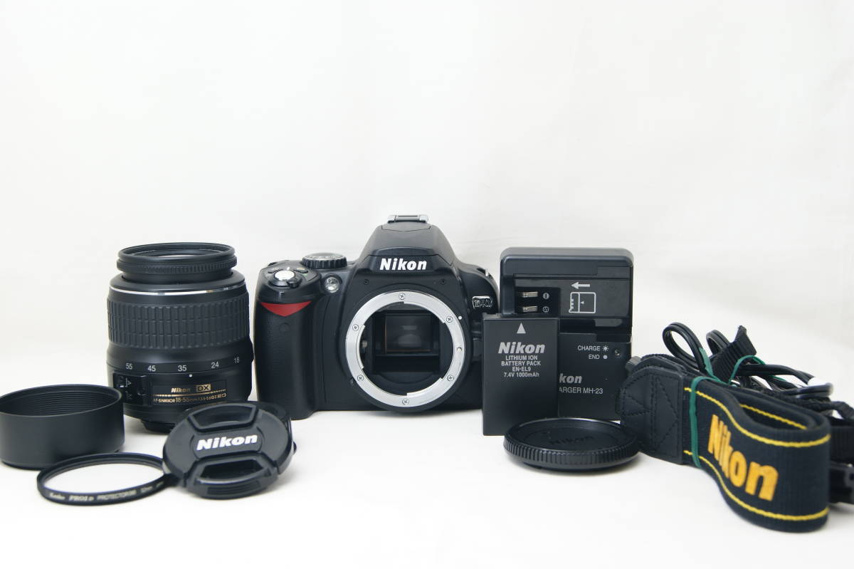 通販ポイント ほぼ新品 ニコン Nikon D40X レンズセット AF-S DX