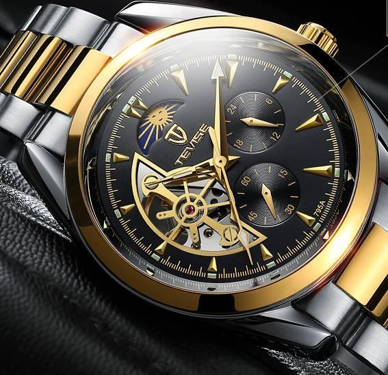 『新品』〈未使用品〉 TEVISE メンズウォッチ ギミック クロノグラフ 【送料無料】_1