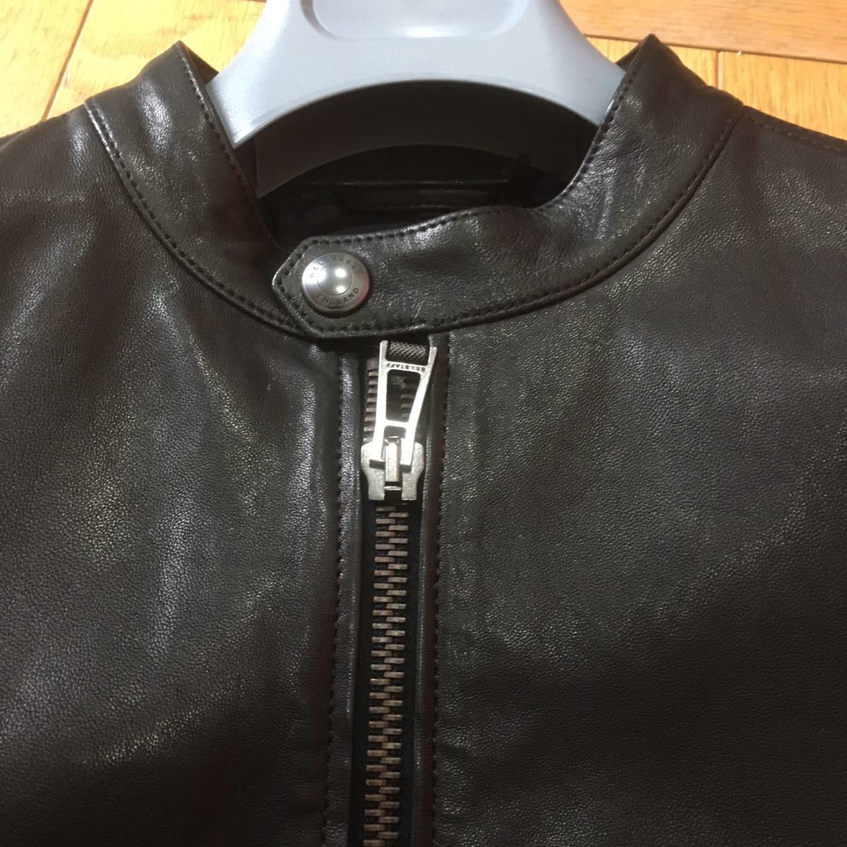  未使用　ベルスタッフ　belstaff ライダース　本革　25万　48 L