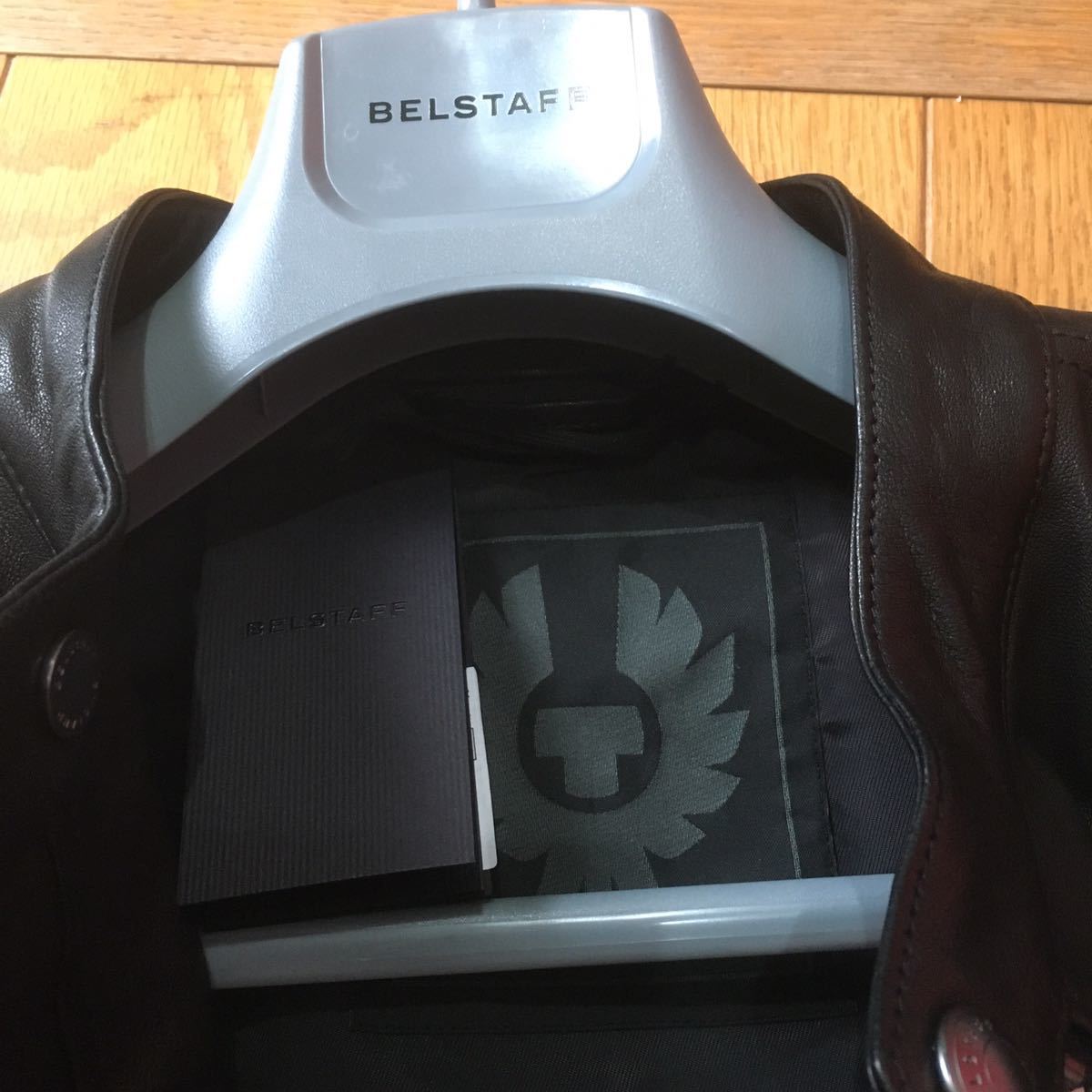  未使用　ベルスタッフ　belstaff ライダース　本革　25万　48 L