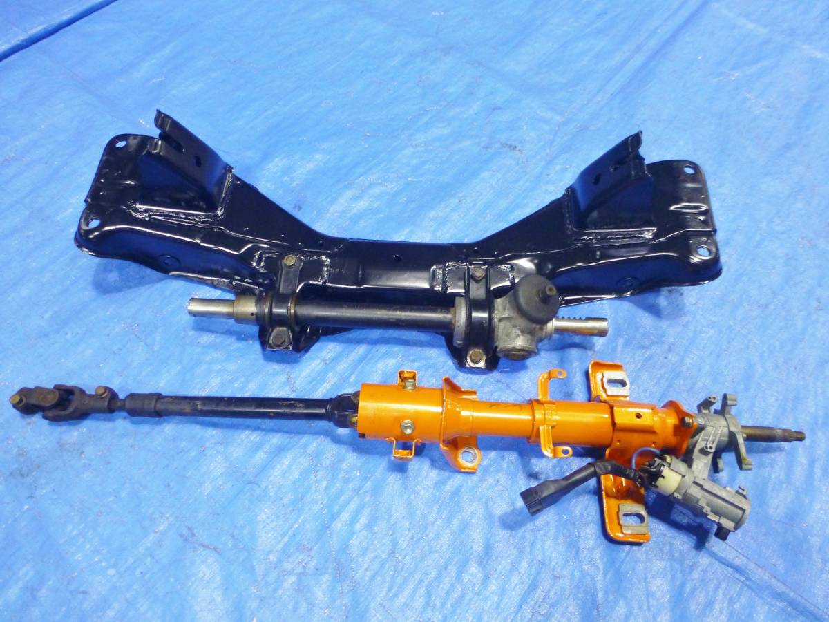 AE86 後期 GT-V ステアリングラック、エンジンメンバー、ステアリング 