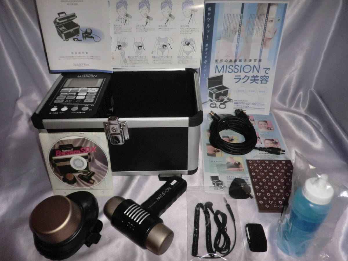 美品□たかの友梨総合美容器 ☆超音波/低/中周波・温熱冷却□美顔