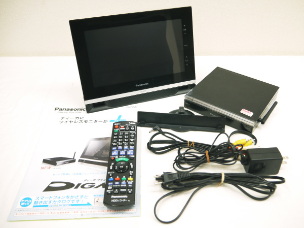  H933 Panasonic パナソニック DIGA+ ディーガ プラス UN-JL10T1 ネットワークディスプレイ付HDDレコーダー UN-JD10T1 UN-JS100(ポータブルテレビ)｜売買されたオークション情報、yahooの商品情報をアーカイ ポータブルテレビ