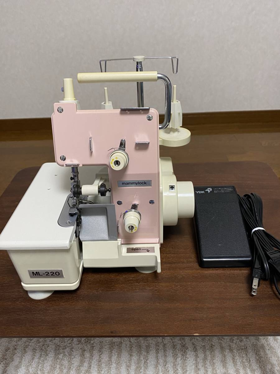 【中古動作品】 美馬精機 マミーロック ML-220 フットペダル付き