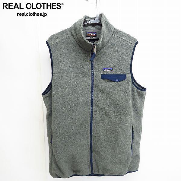 激安大特価，限定セール Patagonia/パタゴニア M's LW Synchilla Snap-T Vest シンチラ フリースベスト 25500 グレー L /060(フリース)｜売買されたオークション情報、yahooの商品情報をアーカイブ公開 - オークファン 男性用