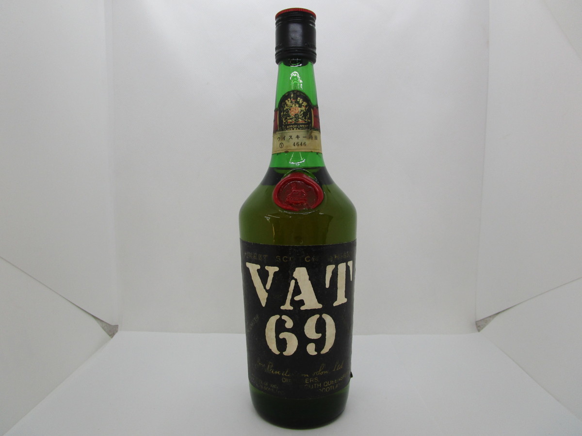  バット 69 旧ボトル 760ml 43% VAT 69 スコッチウイスキー 未開栓 古酒 /A16220(スコッチ)｜売買されたオークション情報、yahooの商品情報をアーカイブ公開 - オークファン スコッチ