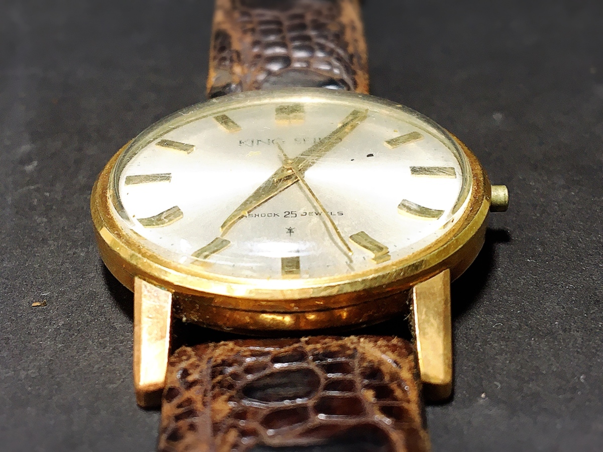 キングセイコー KING SEIKO DIASHOCK 25石 自動巻き メンズ腕時計