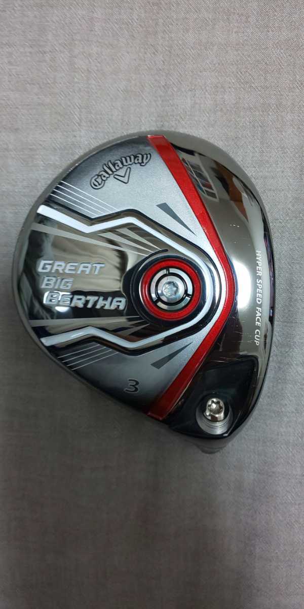 驚きの破格値，セール キャロウェイ グレートビッグバーサ フェアウェイウッド FW ３W R GBB GREAT BIG BERTHA(キャロウェイ)｜売買されたオークション情報、yahooの商品情報をアーカイブ公開 - オークファン 男性右きき用