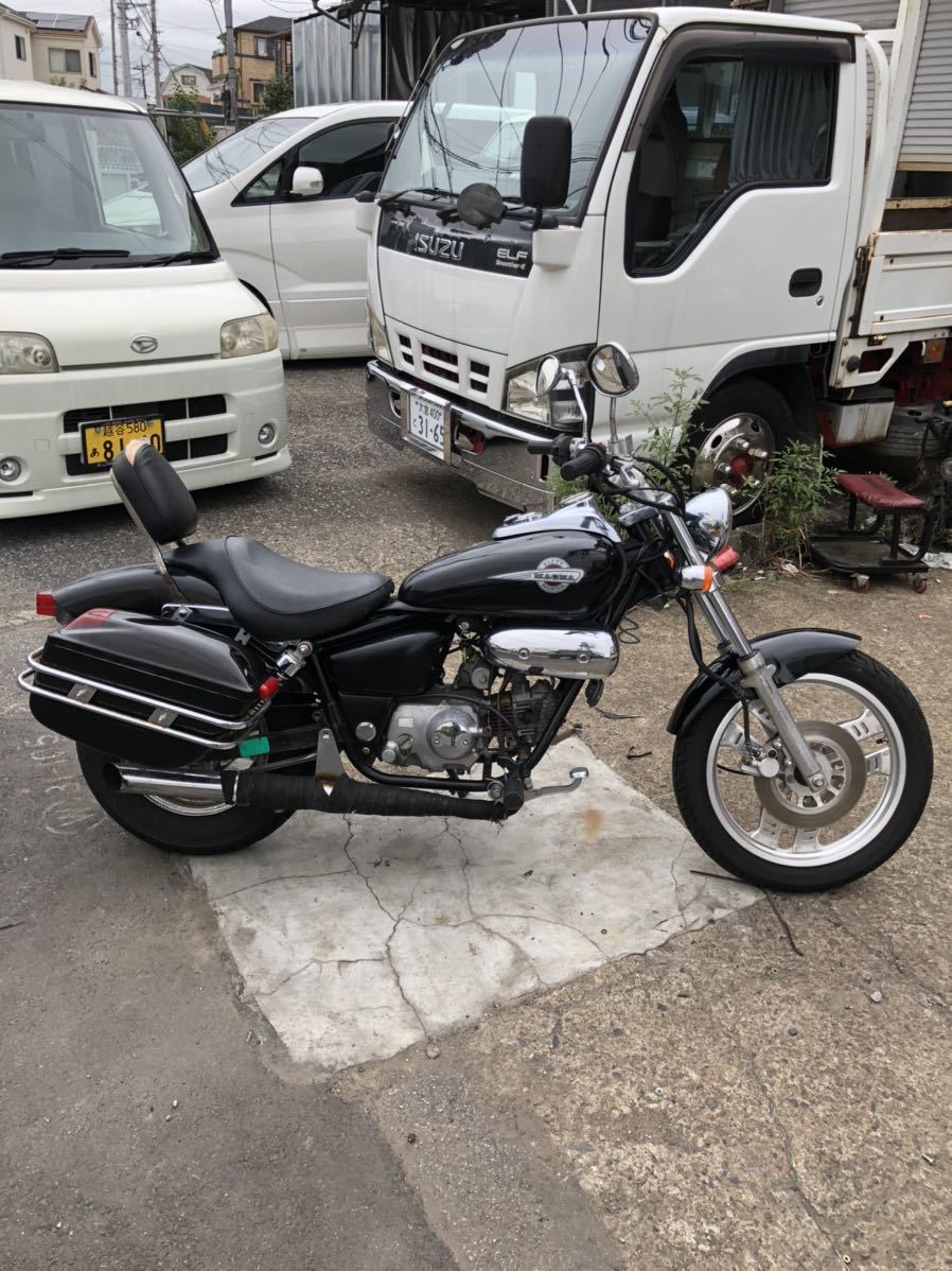 埼玉県川口市発ホンダ マグナ50 50cc AC13 自賠責付き エンジン好調 
