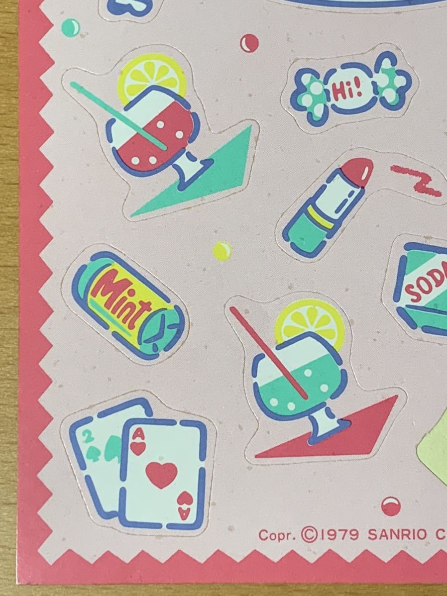 フレッシュパンチ シール レトロ 1979 サンリオ おもちゃ、ゲーム